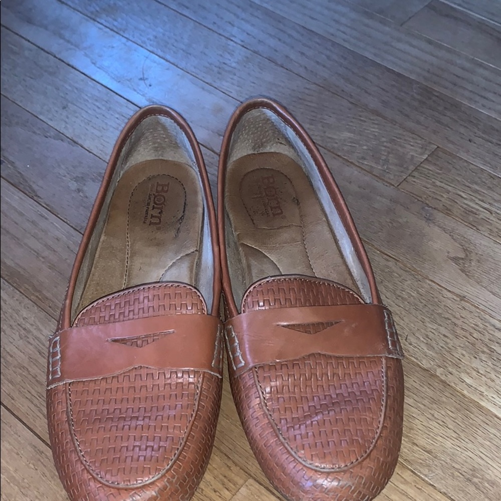 Born Tan Loafers